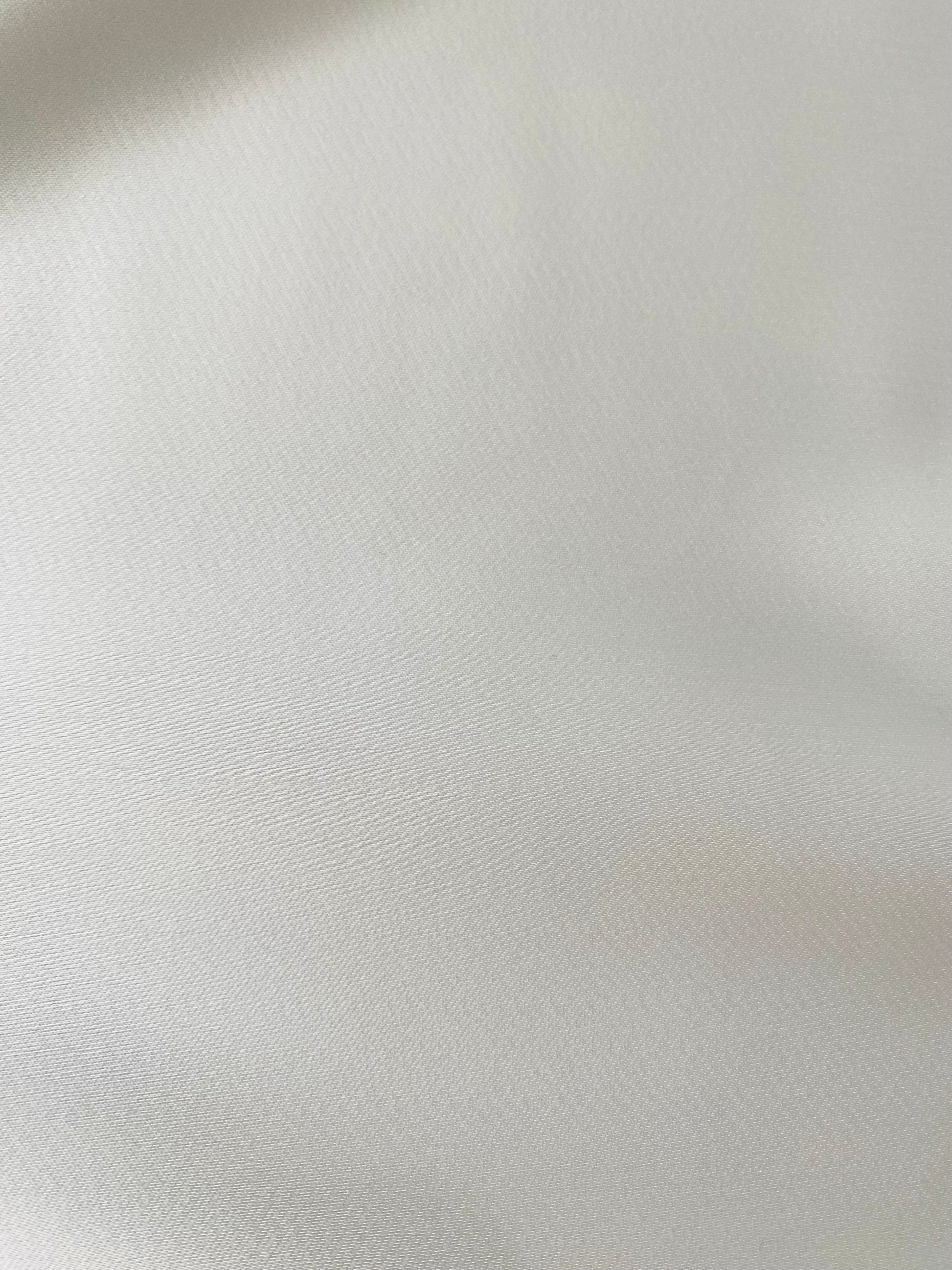 Ayesha Ivory Satin  -  Ivory