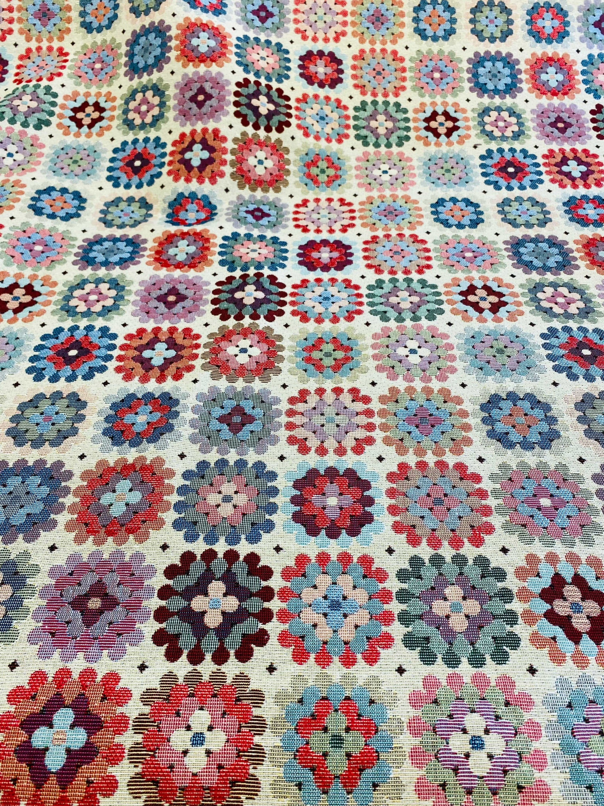 Crochet Tapestry  -  Smoke