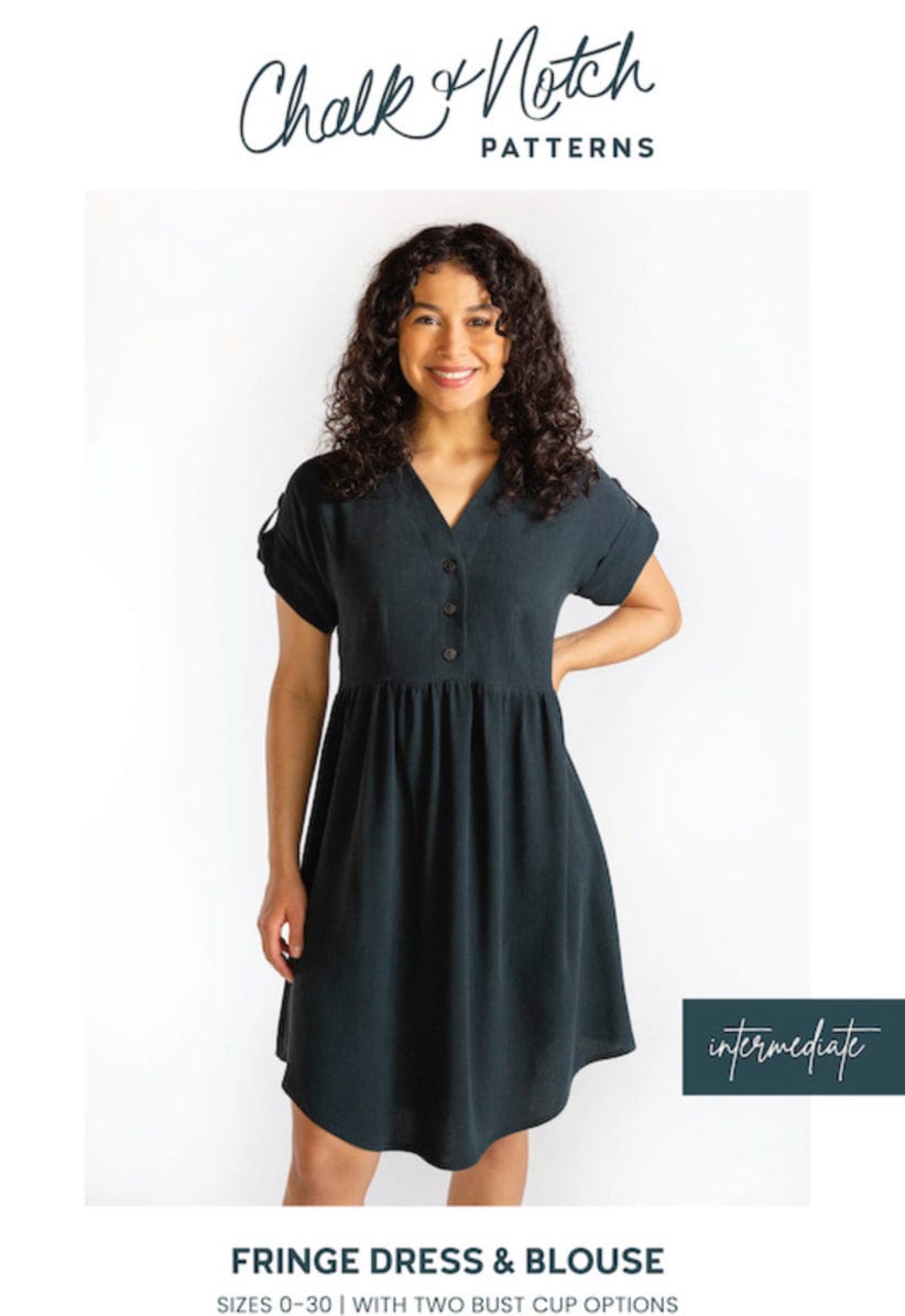 Fringe Dress & Top by Chalk & Notch Patterns  -