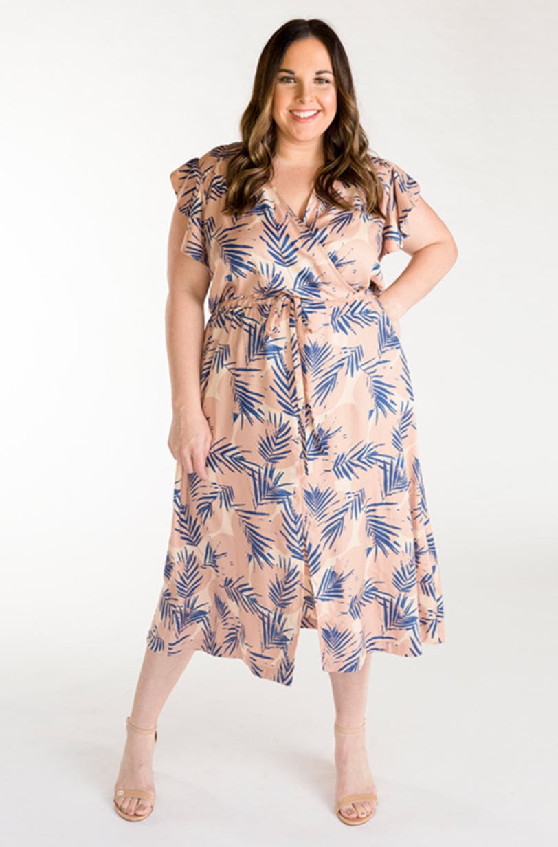 Orchid Midi Dress  -