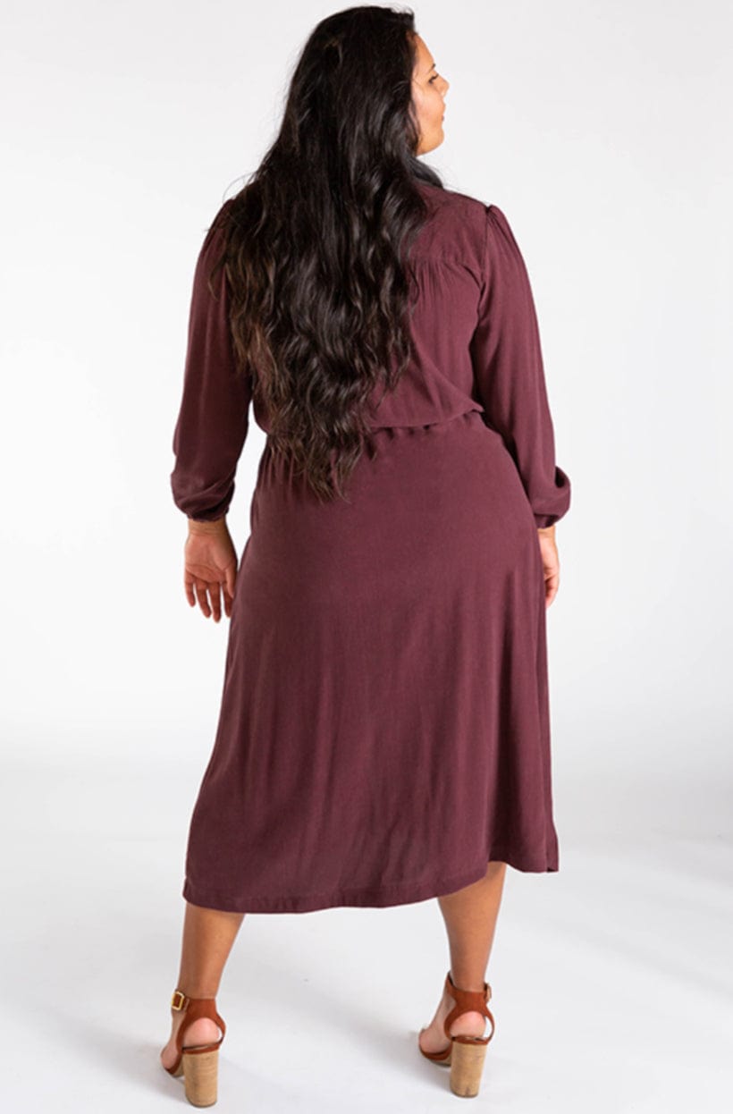 Orchid Midi Dress  -