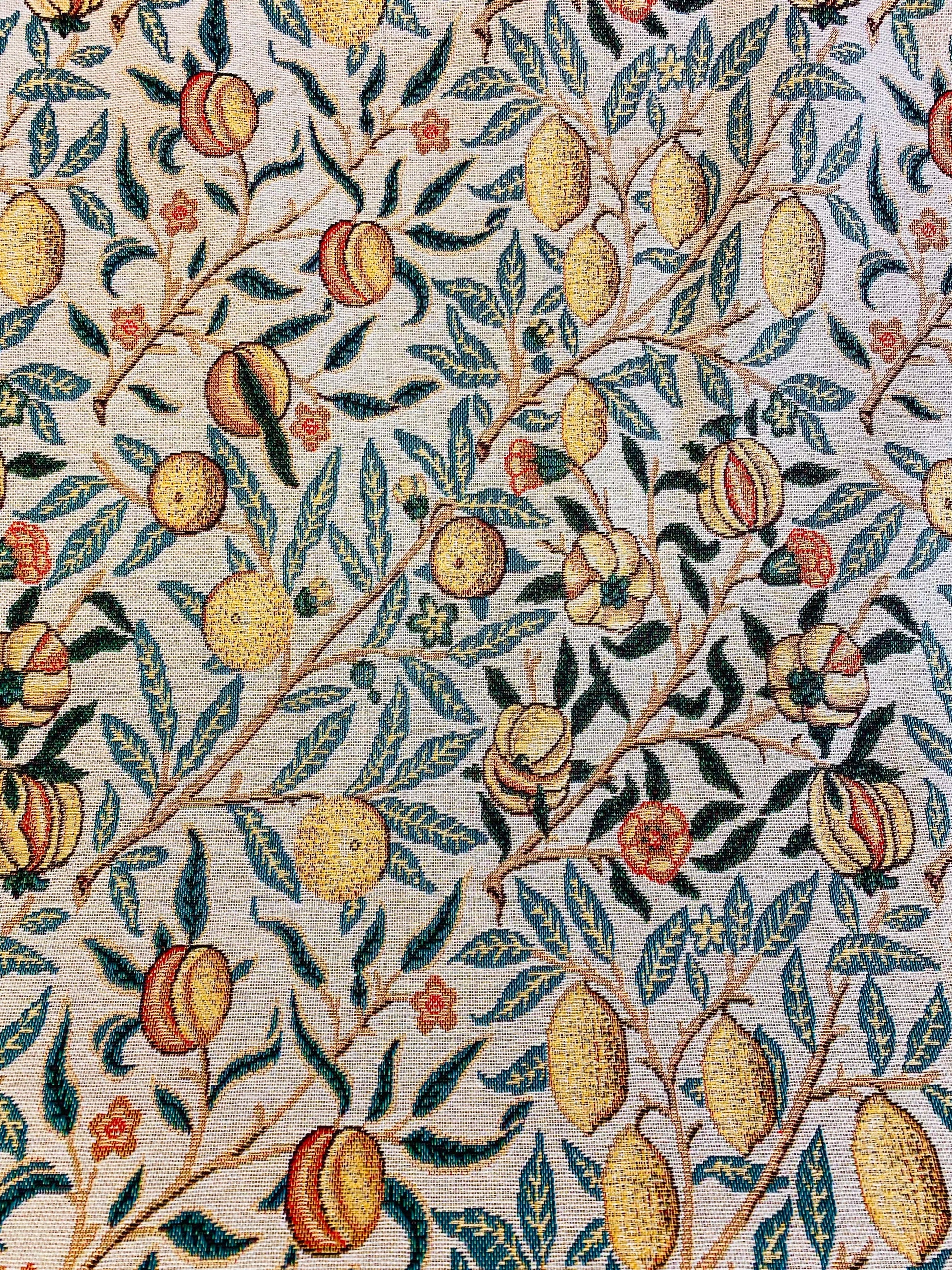 Pomegranate  Tapestry William Morris  -  Natural