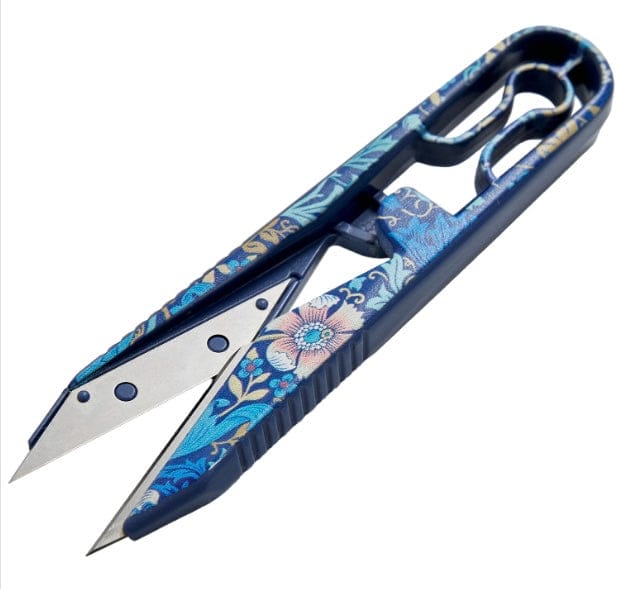 Woodblock Floral Fabric Snips -