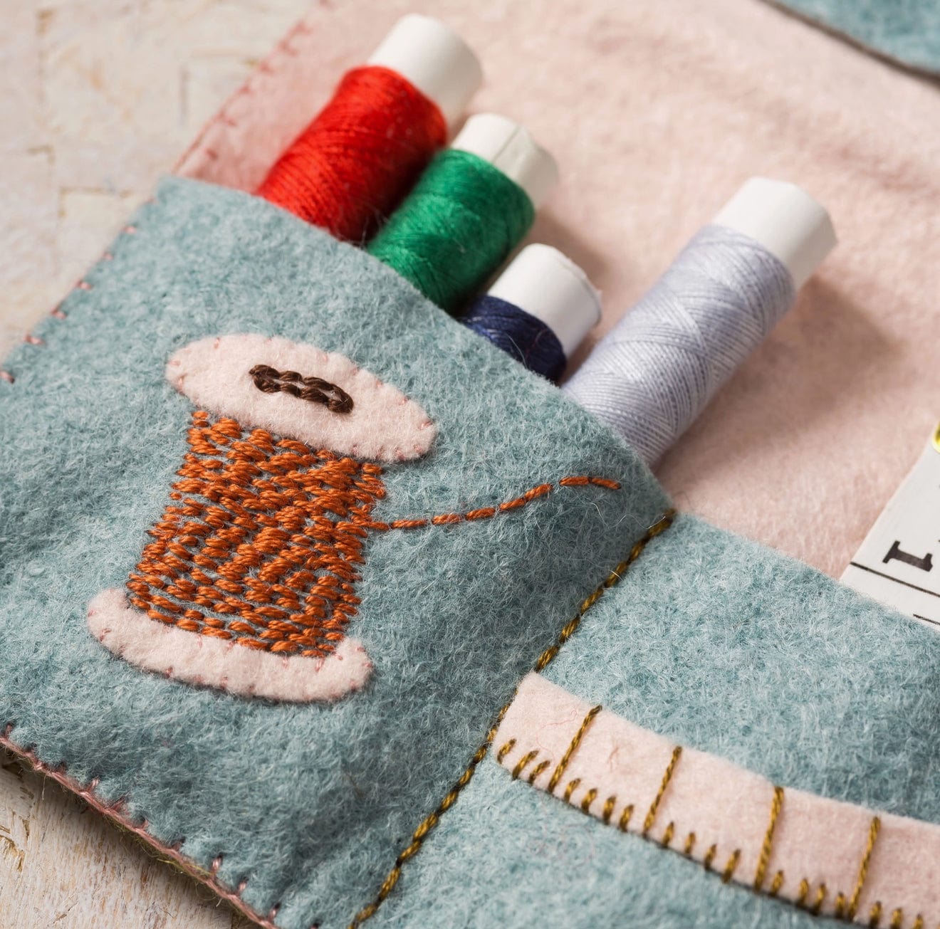 Felt Craft Kit Sewing Roll  - 