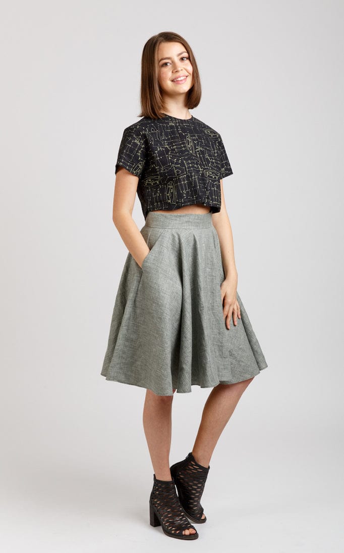 Sudldy Dress & Blouse Pattern by  Megan Nielsen  -