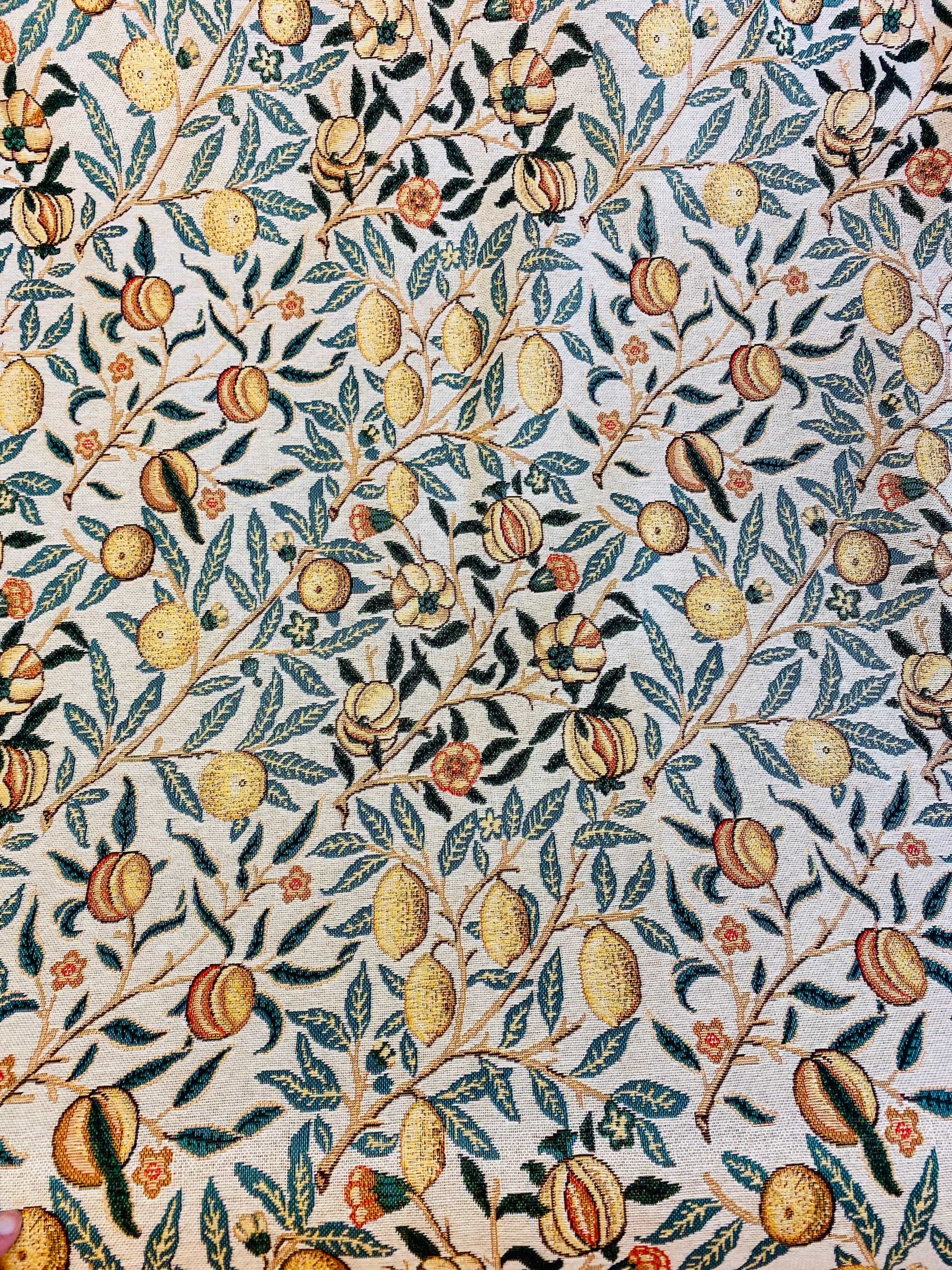 Pomegranate  Tapestry William Morris  -  Natural