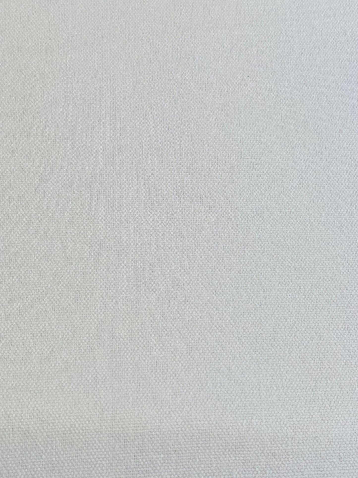 Washed Canvas Cotton  -  White