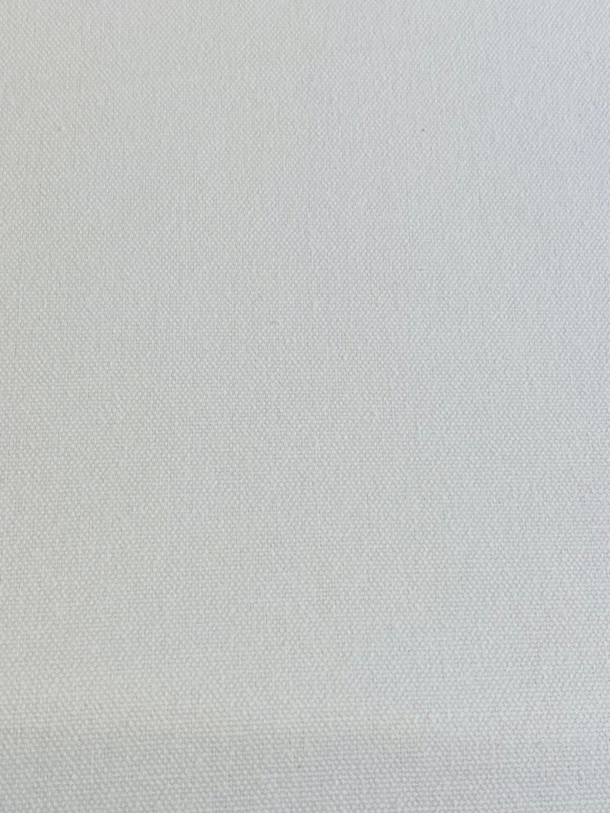 Washed Canvas Cotton  -  White