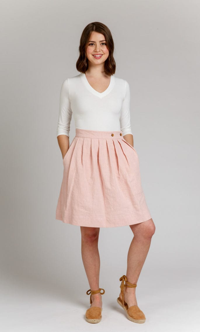 Wattle Skirt Pattern by Megan Nielsen  -