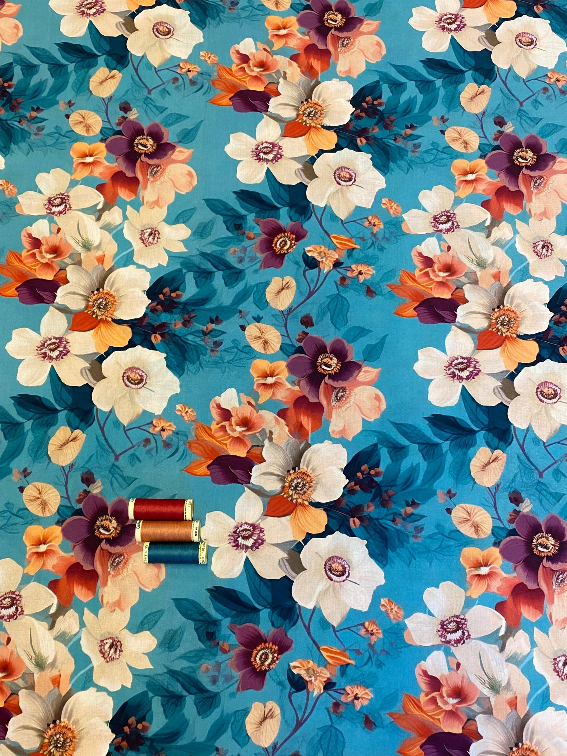 Cinnamon Cosmos  -  Teal