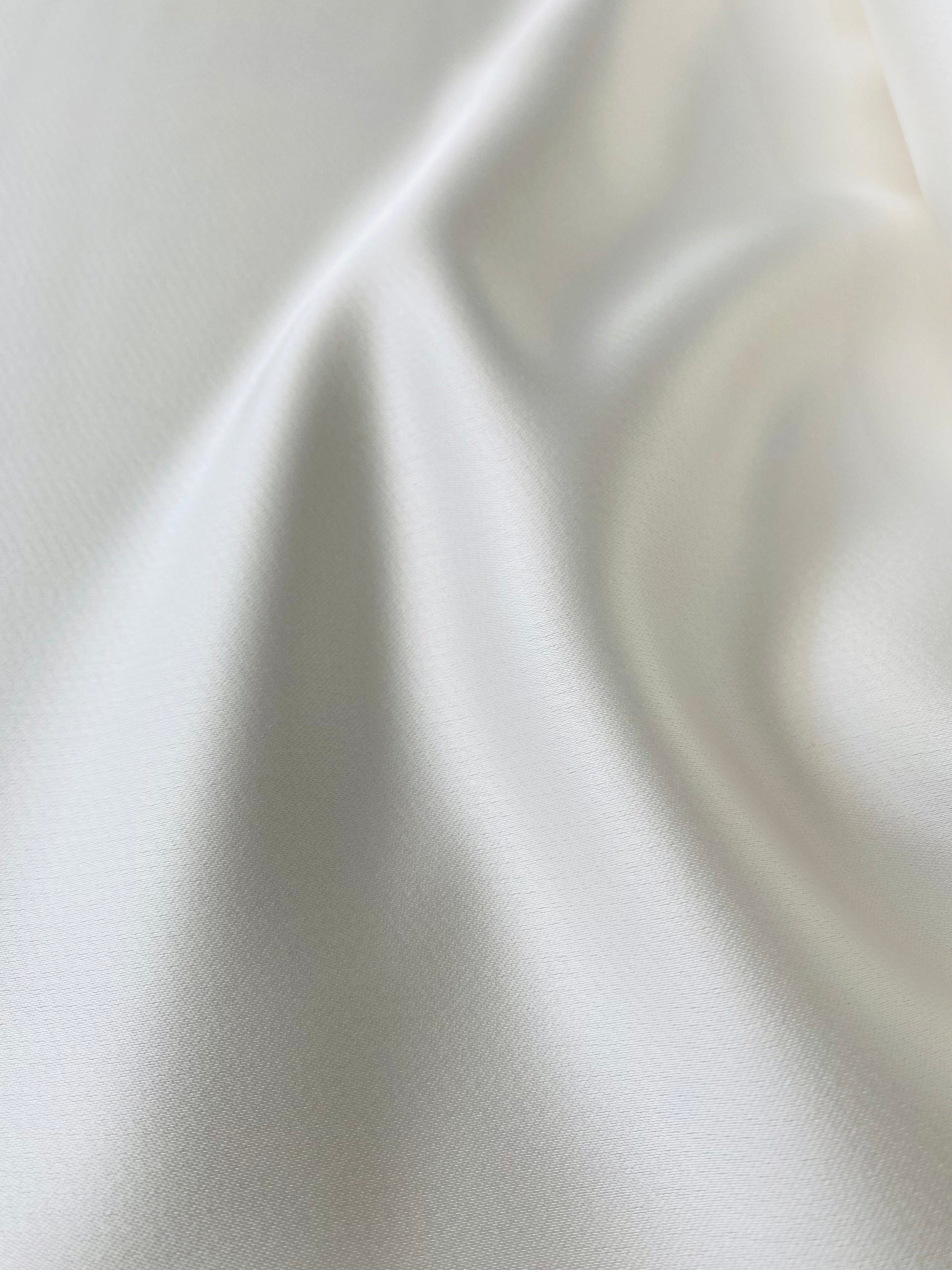 Ayesha Ivory Satin  -  Ivory