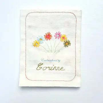 Mouse Embroidery Sampler Book -