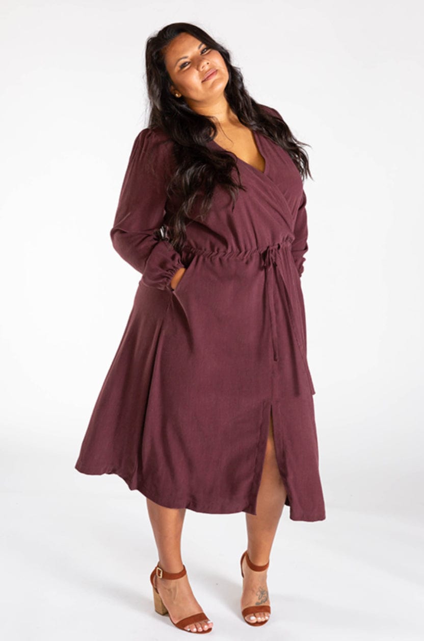 Orchid Midi Dress  -