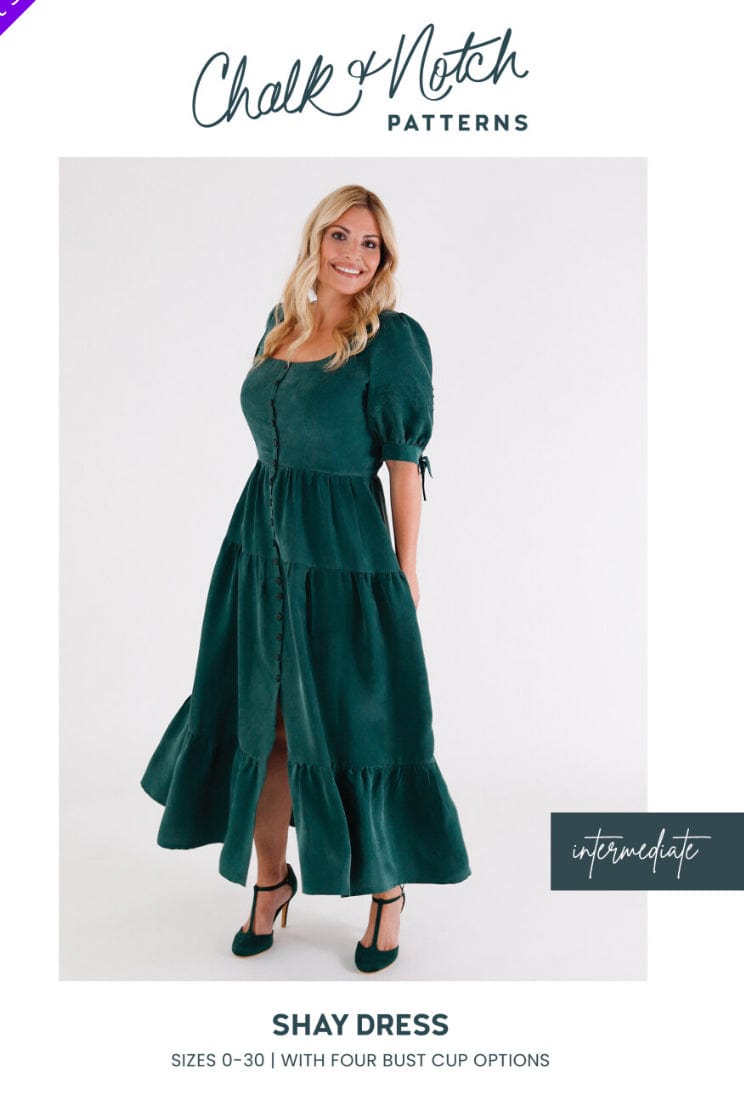 Shay Dress by Chalk & Notch Patterns  -