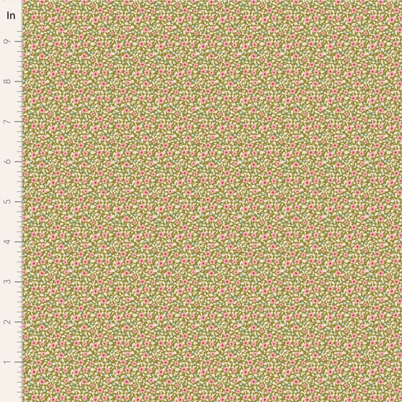 Brie by Tilda  -  Green Fabric