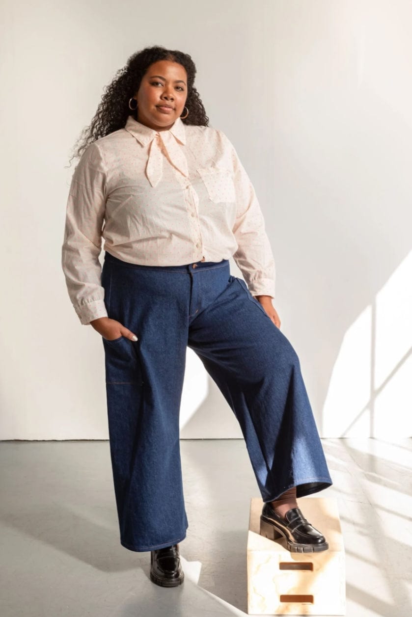 Flâneur Pants Friday Pattern Company -