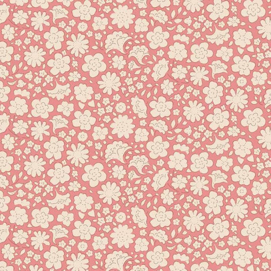 Carla Pink  by Tilda  -  Pink Fabric