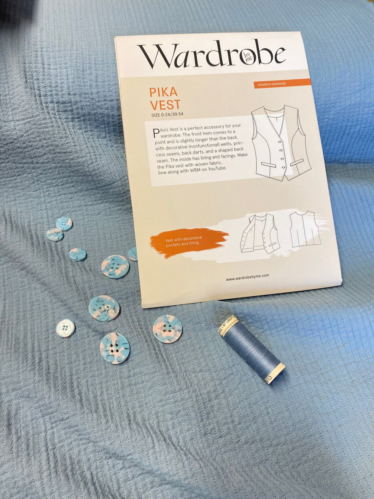 Soft Stitch Detail Quilted Cotton  -