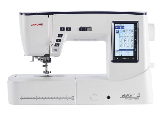 Atelier 7 Anniversary Edition  Save £100 & Free Open Toe Walking Foot value £54  -  sewing machine