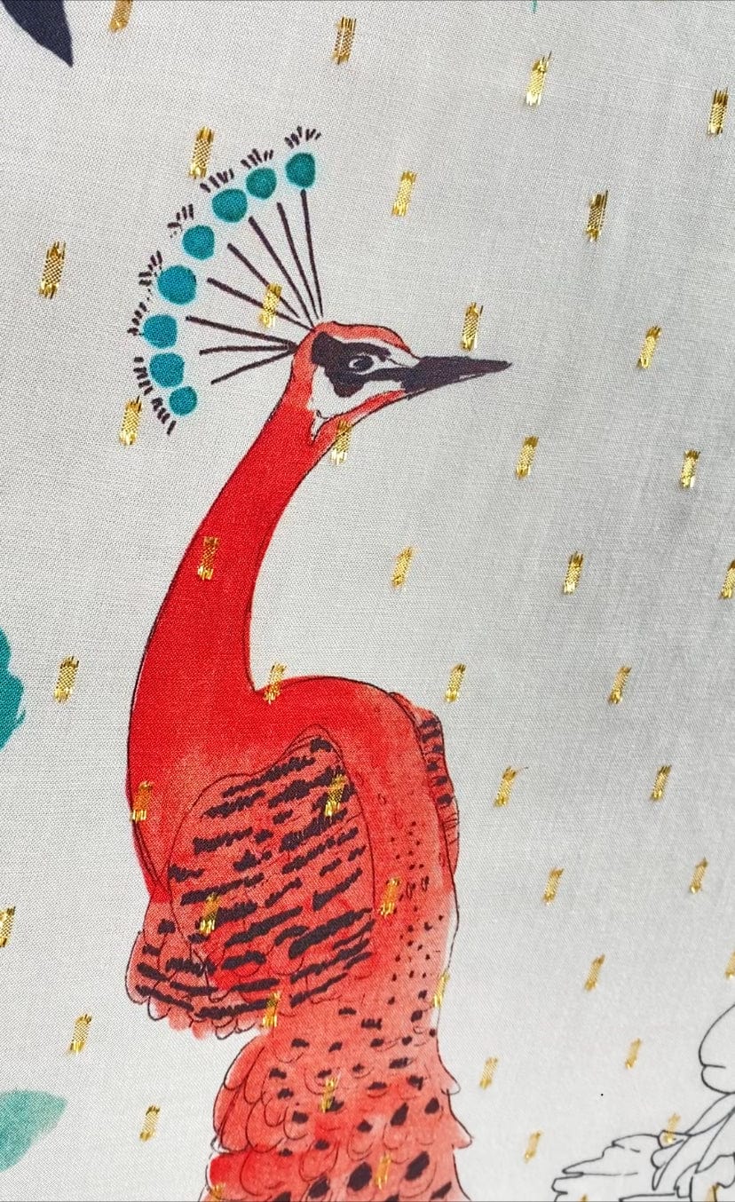 Gilded Peacock - Cream