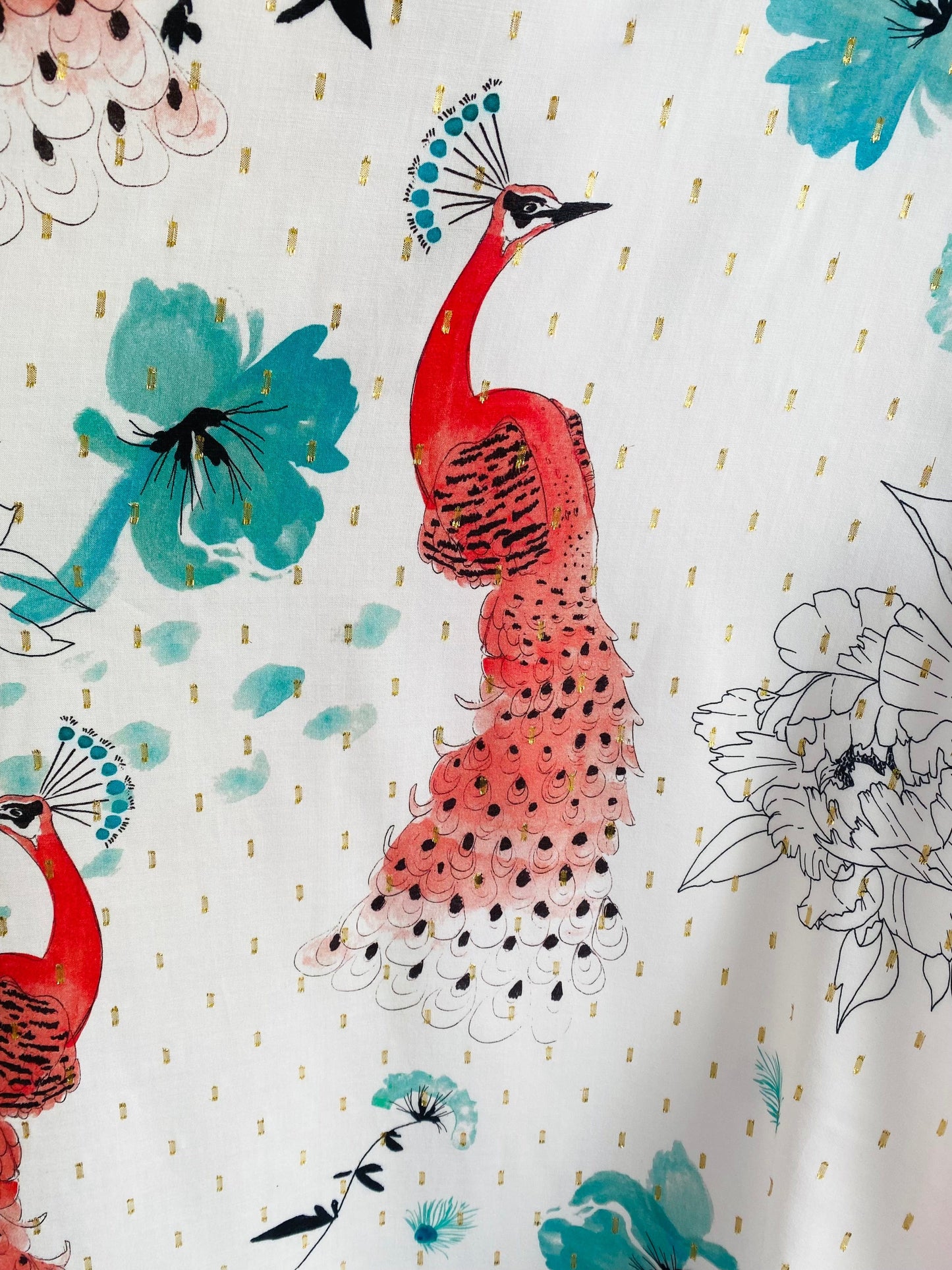 Gilded Peacock - Cream