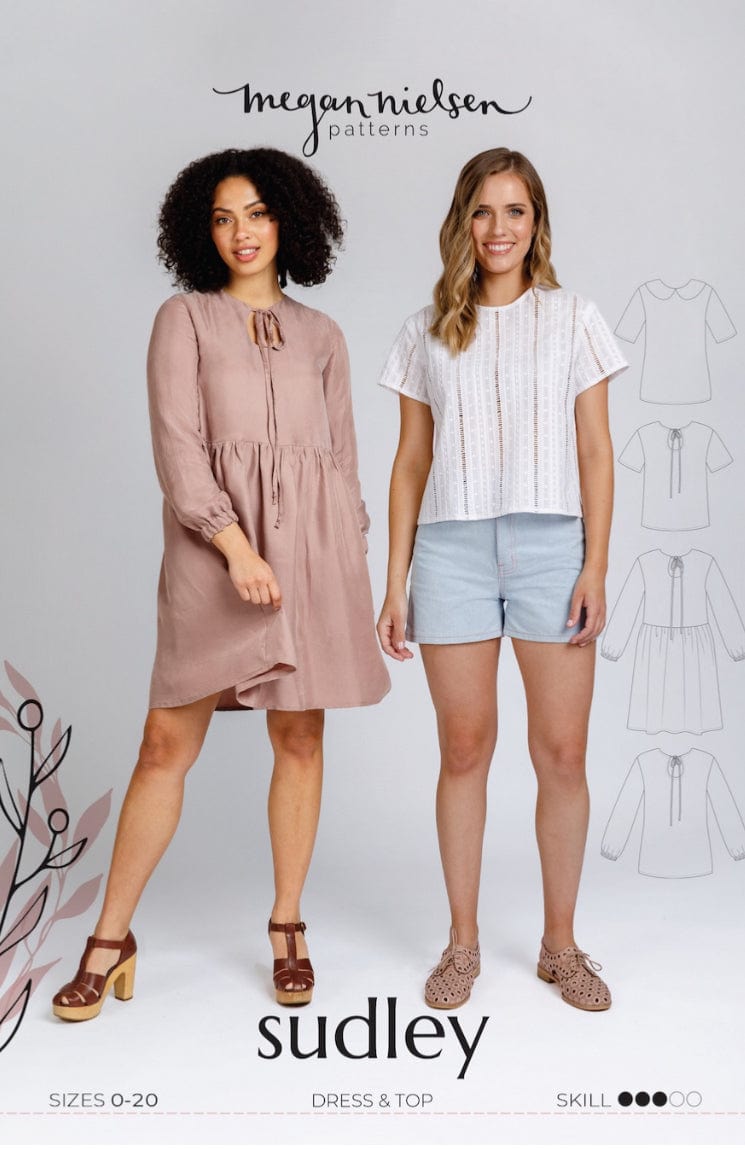 Sudldy Dress & Blouse Pattern by  Megan Nielsen  -