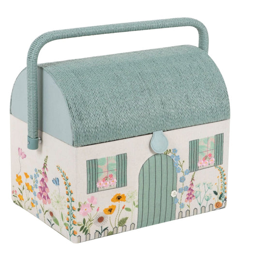 Country Cottage Sewing Box  -