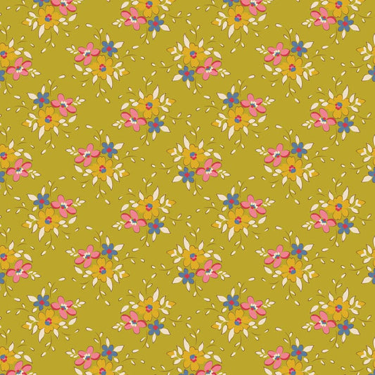 Frida Lime by Tilda  -  Lime Fabric