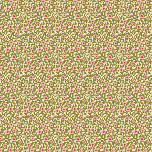 Brie by Tilda  -  Green Fabric