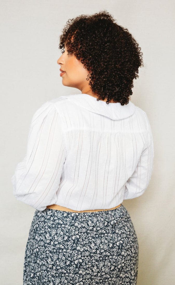 The Patina Blouse Pattern by The Friday Pattern Company  -