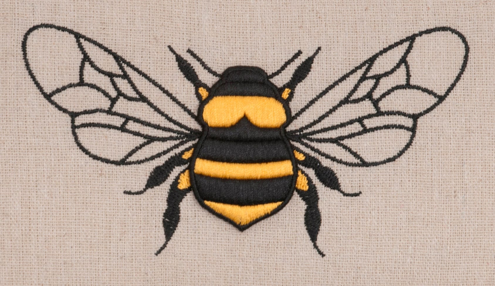 Bee Wicker Basket  -