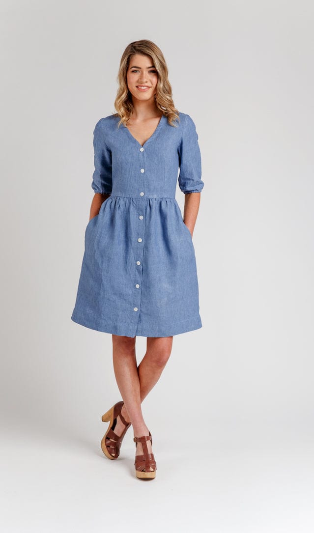 Darling Ranges Dress Pattern by Megan Nielsen -