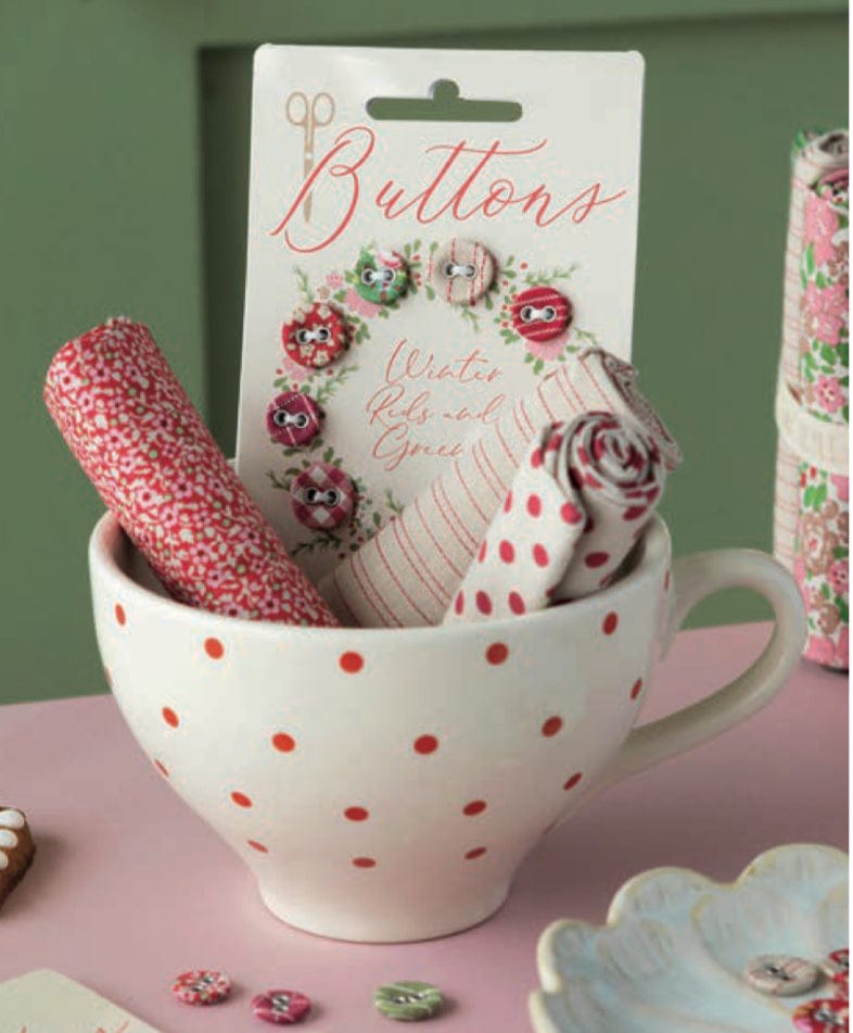 Tilda buttons: Creating Memories Winter  -  12mm