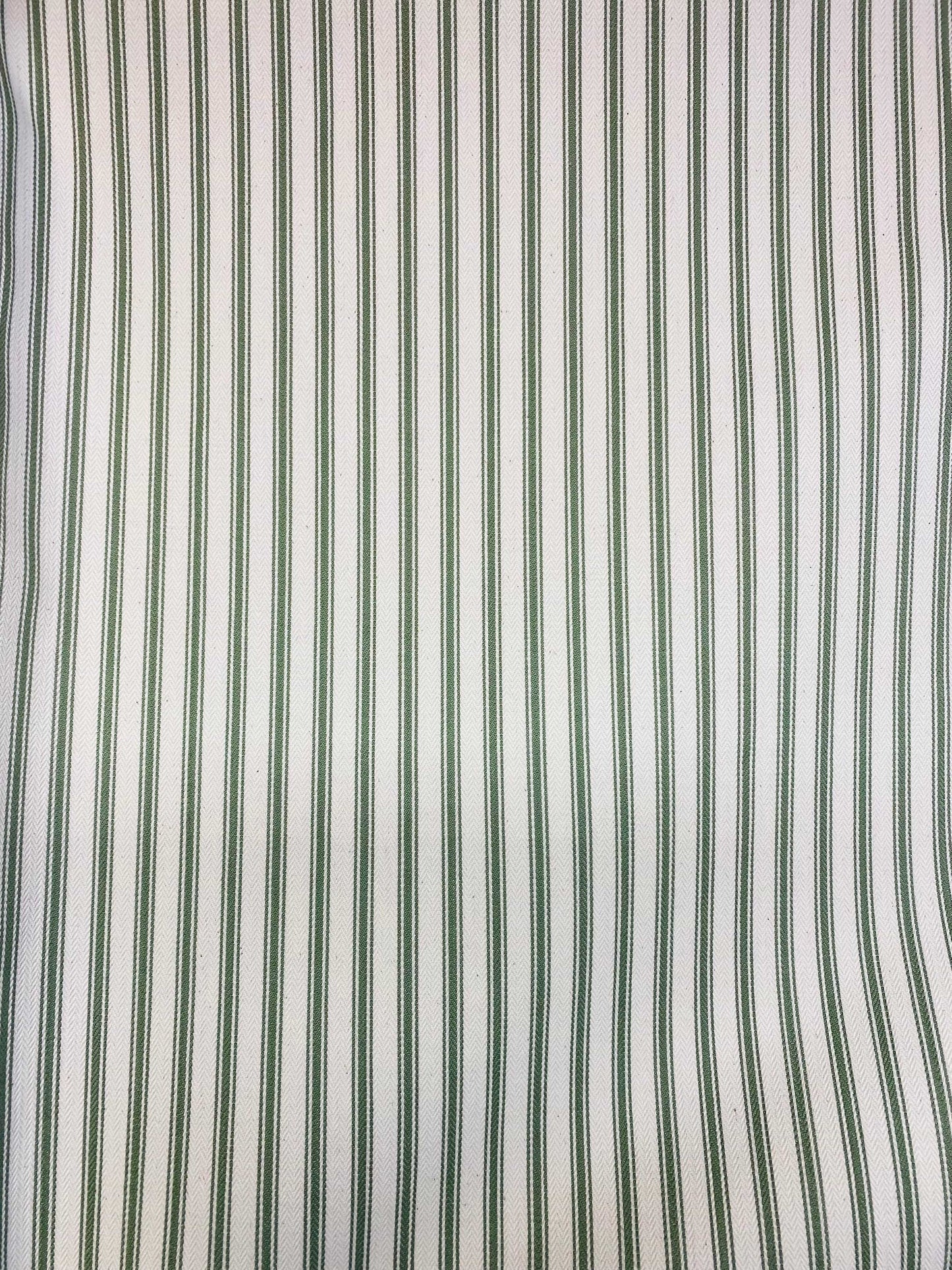 Anna Ticking  -  Sap Green