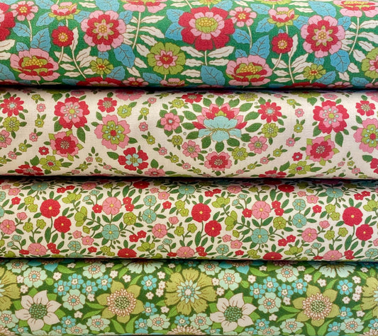Fat Quarter Bundle                  Wallflower Green  -  Green