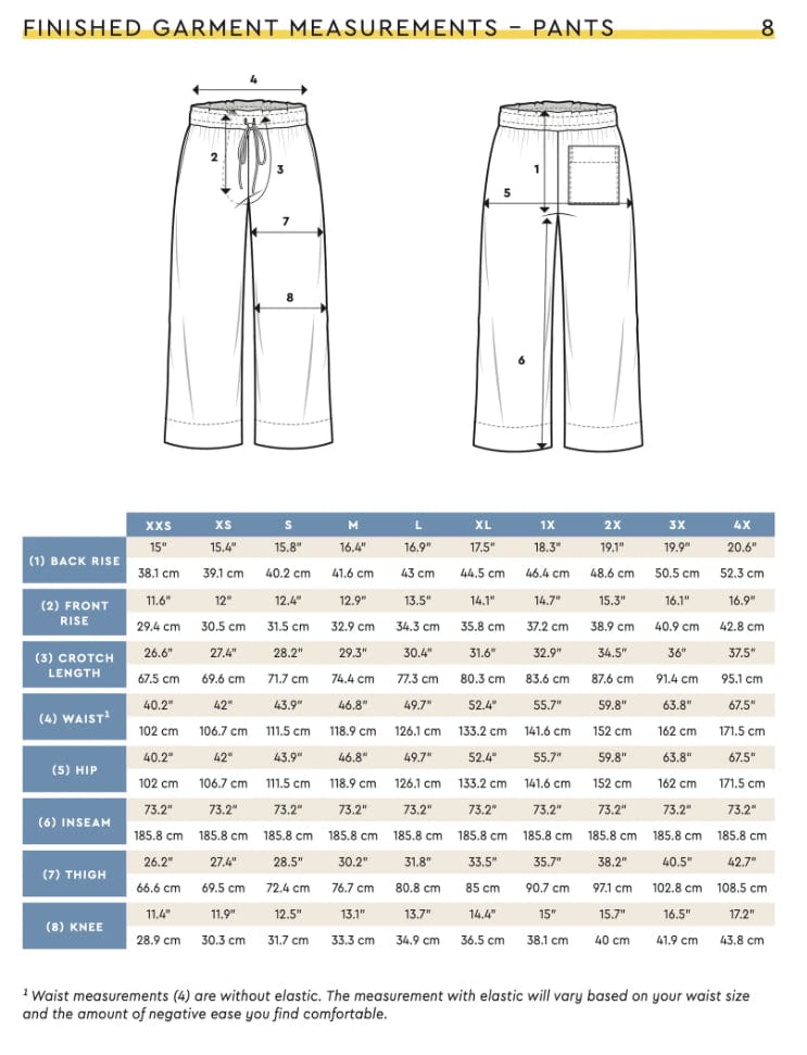 Fran Pajamas by Closet Core Patterns  -