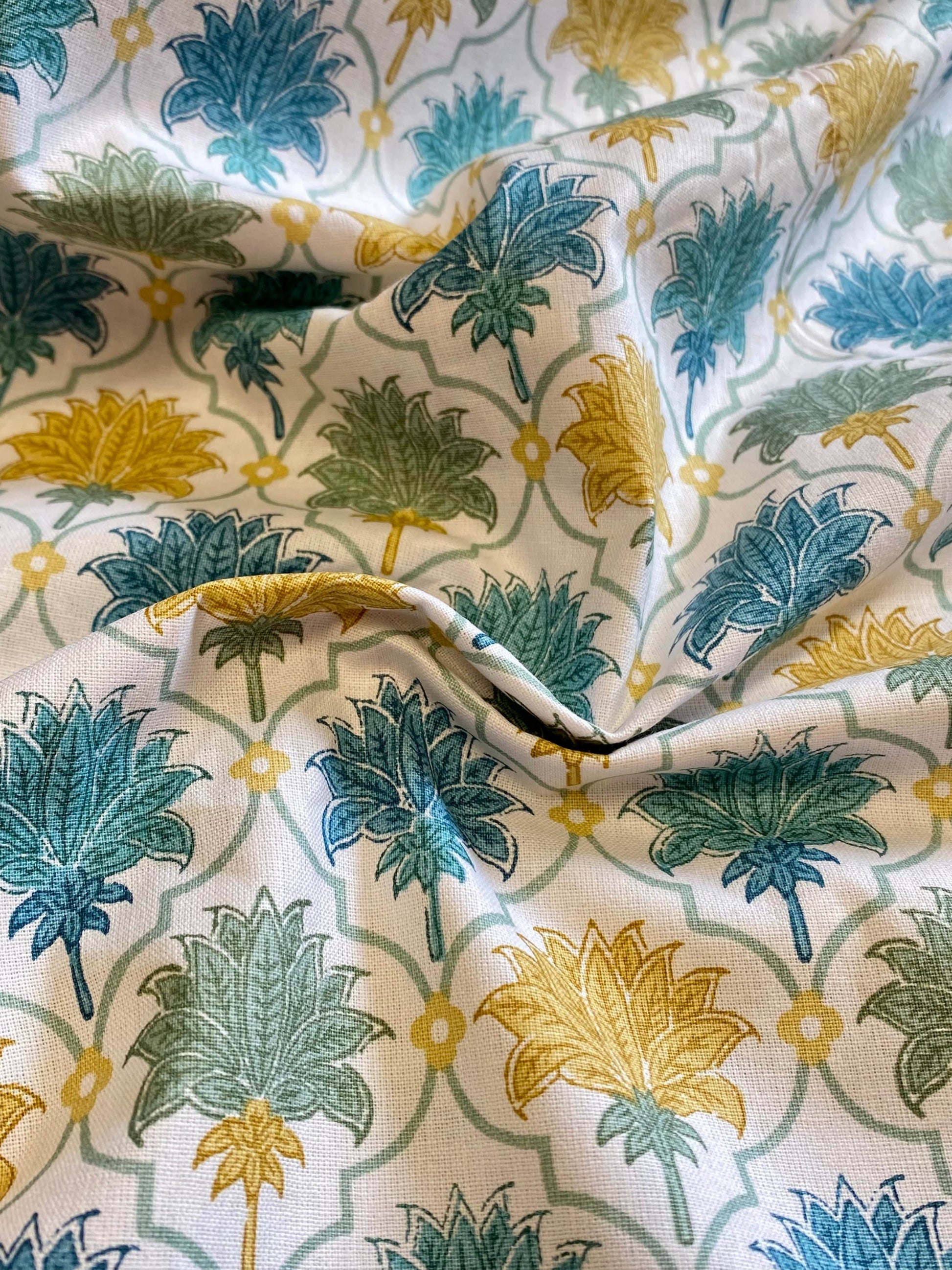 Elle Frenchie Cotton  -  Teal