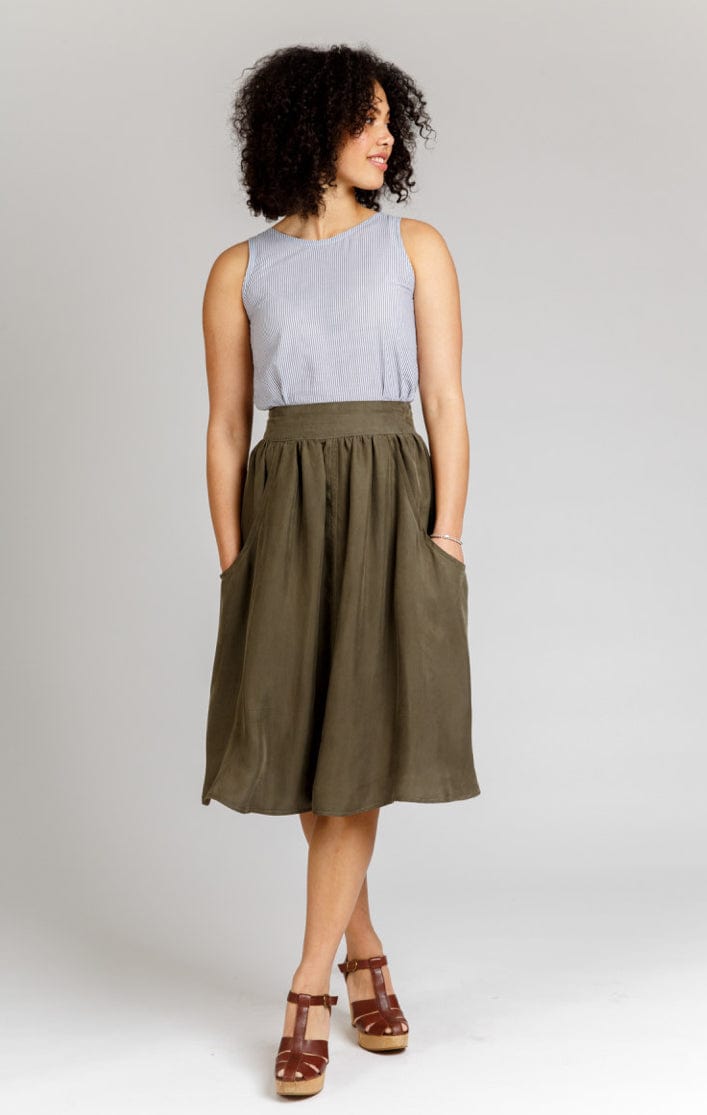 Brumby Skirt Pattern by Megan Nielsen  -