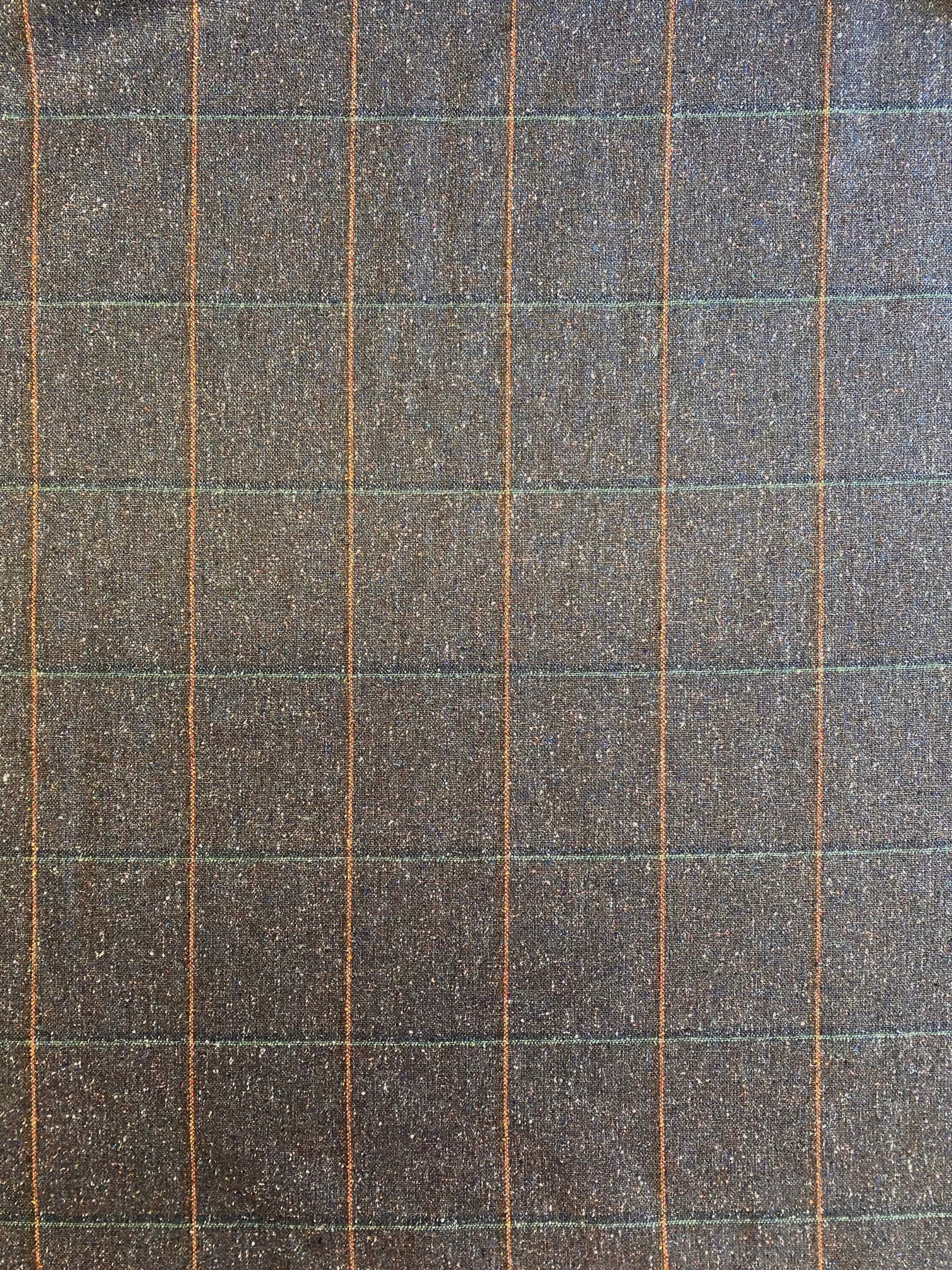 Logan Check  -  Brun