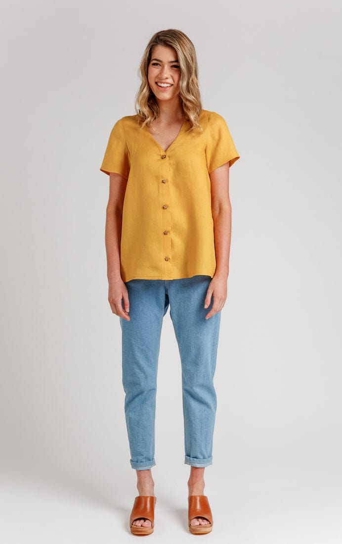 Darling Ranges Dress Pattern by Megan Nielsen  -