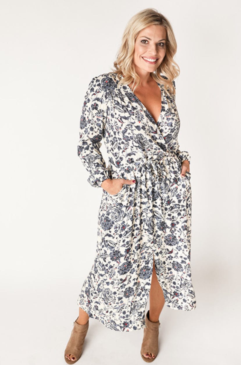 Orchid Midi Dress  -