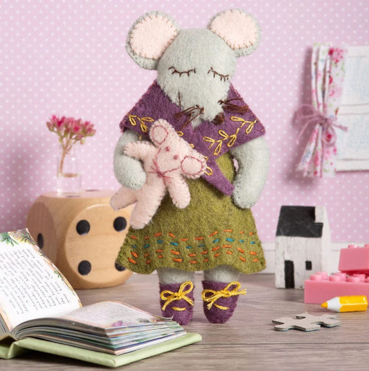 Little Miss Mouse Felt Craft Kit  - 