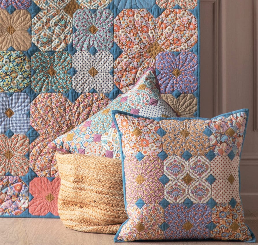 Janice Blue by Tilda - pre order for June  -  Blue Fabric