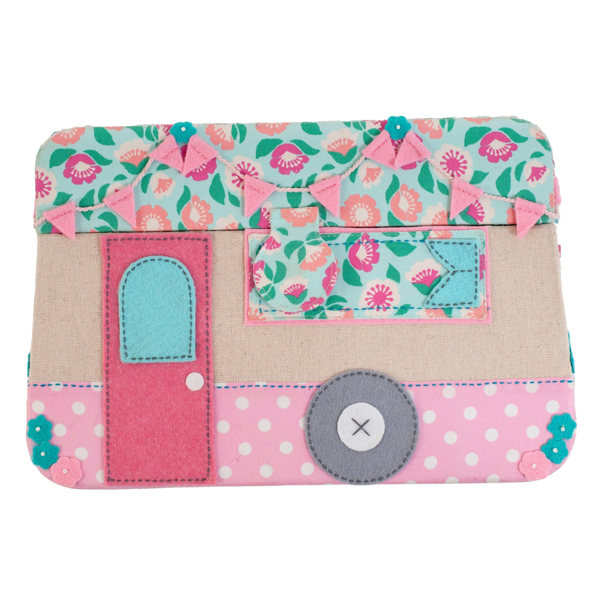 Caravan Appliquè Sewing Box  -