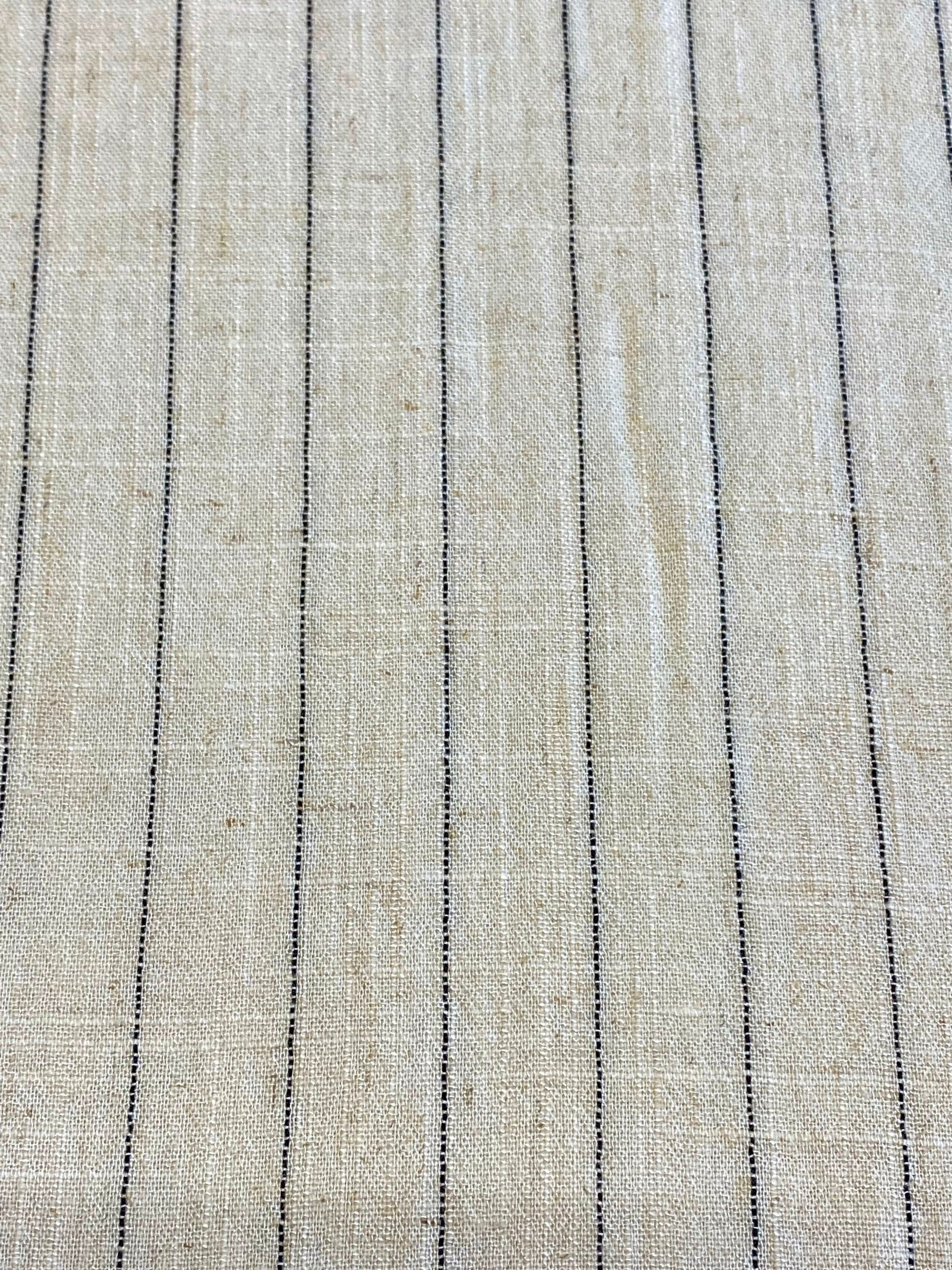 Oatmeal Pinstripe  -  Oatmeal