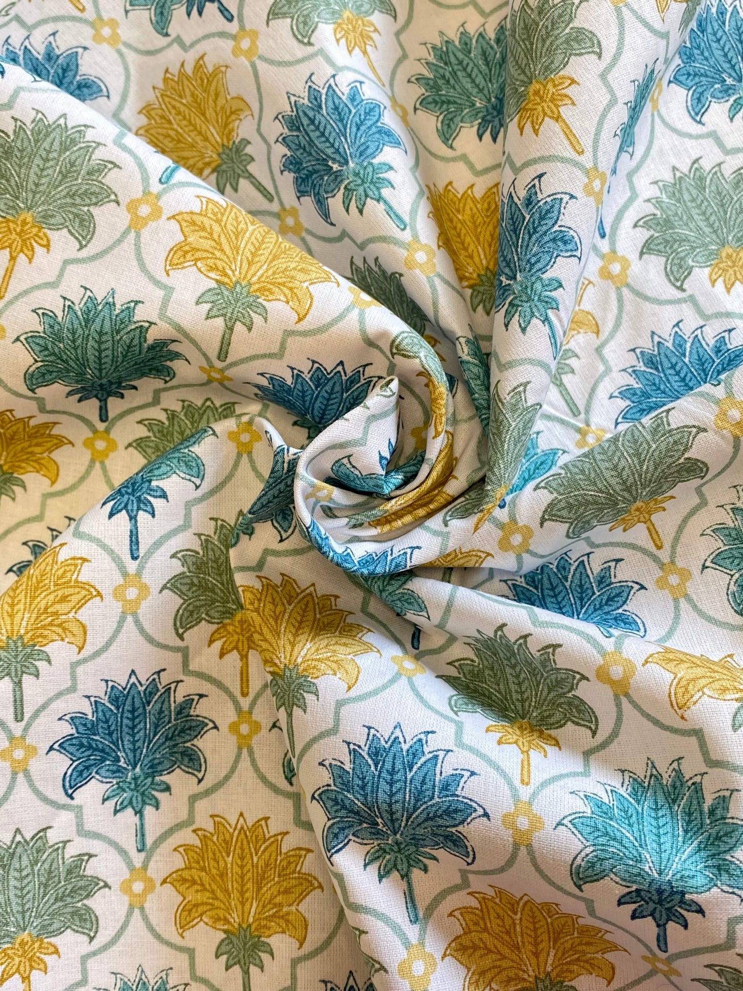 Elle Frenchie Cotton  -  Teal