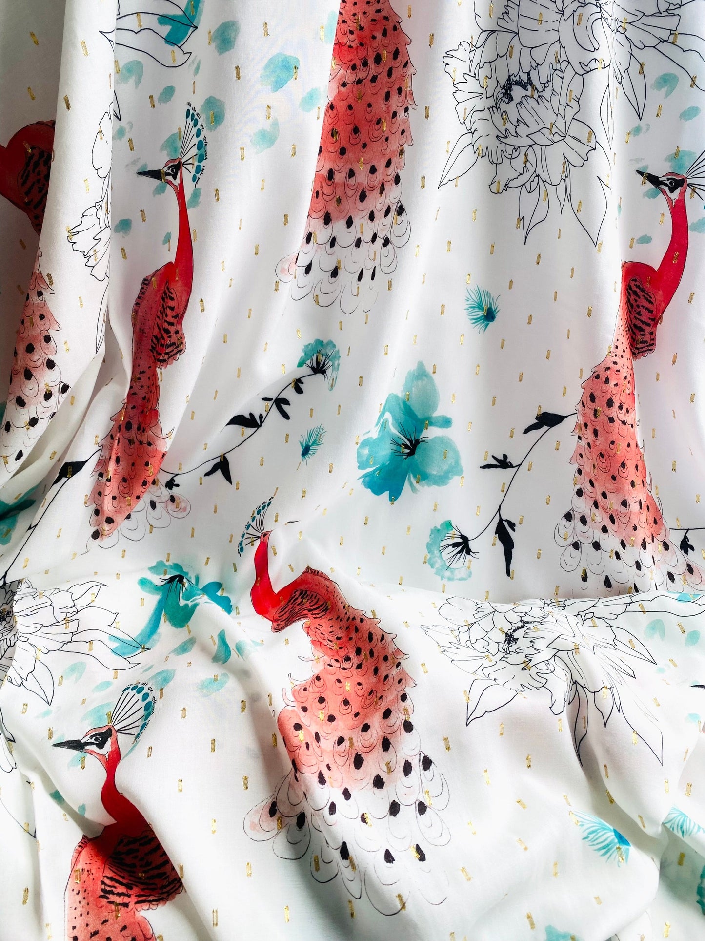 Gilded Peacock - Cream