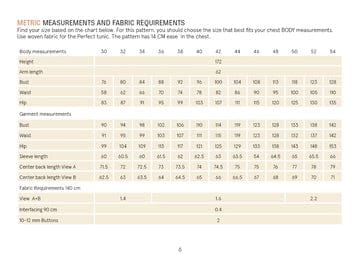 Perfect Tunic Pattern  -