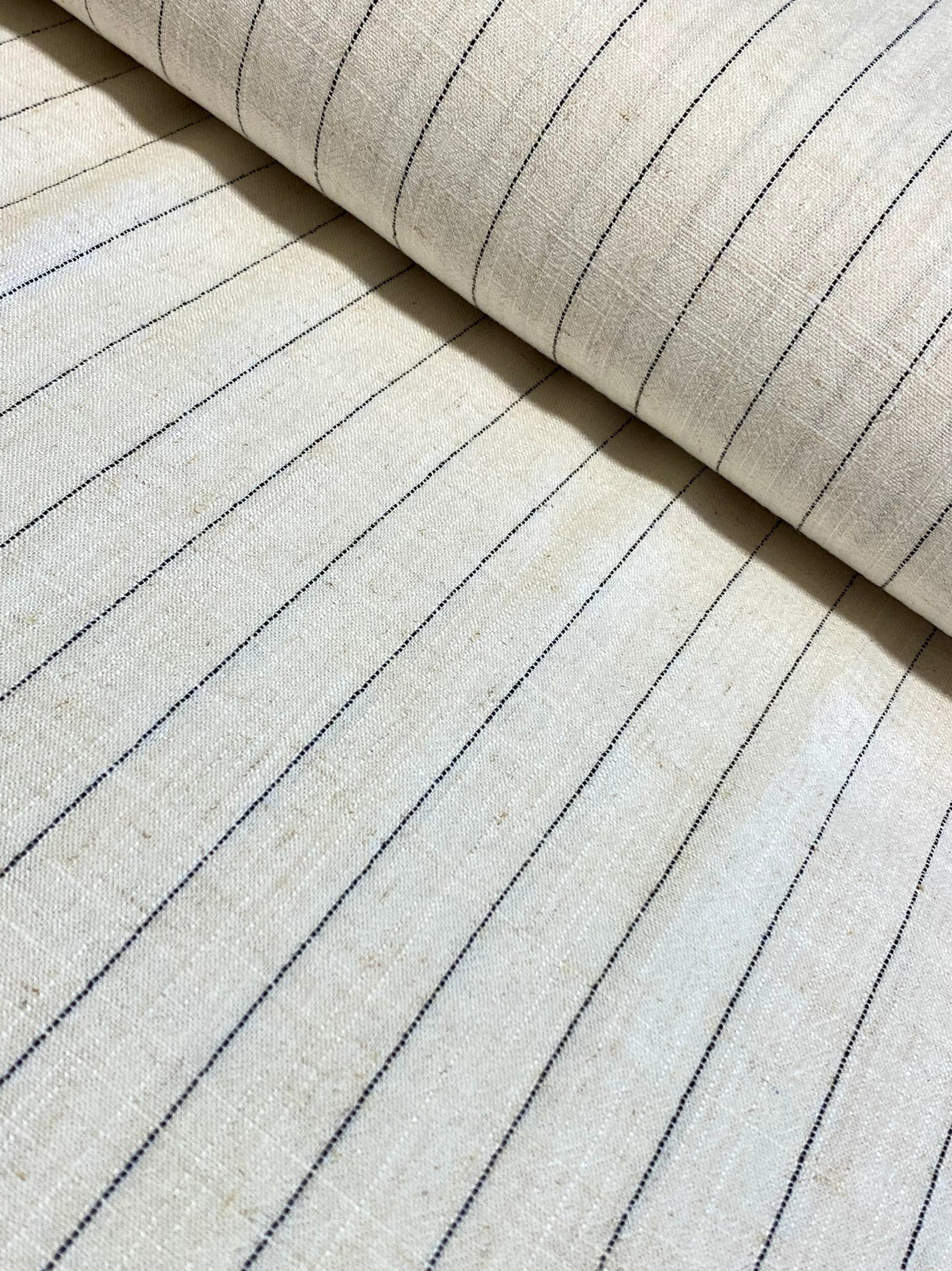 Oatmeal Pinstripe  -  Oatmeal