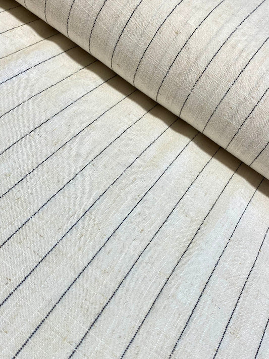 Oatmeal Pinstripe  -  Oatmeal
